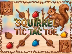 Permainan Tupai Tic Tac Toe secara online