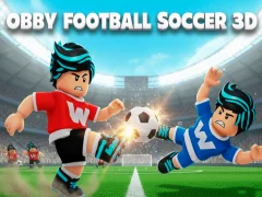 Permainan Obby Sepak Bola Sepak Bola 3D secara online
