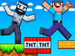 Permainan Noob: Trik Parkour secara online