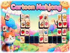 Permainan Kartun Mahjong secara online
