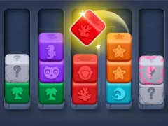 Permainan Sortir Blok Warna secara online