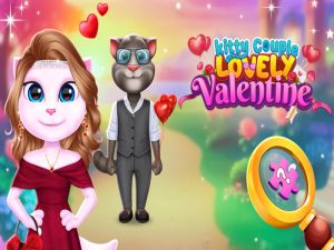 Permainan Pasangan Kitty Lovely Valentine secara online