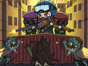 Permainan Pertahanan Idle Zombie secara online