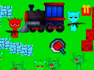 Permainan SPRUNKI RAIL MATI secara online