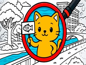 Permainan Temukan Pencarian Kucing Kucing secara online