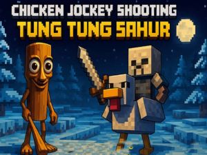 Permainan Penembakan Joki Ayam Tung Tung Sahur secara online