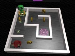Permainan Labirin 3D dan Robot secara online