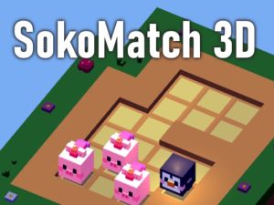 Permainan Sokomatch 3D secara online