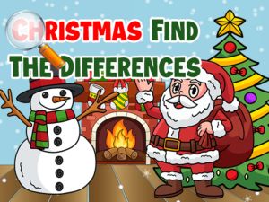 Permainan Natal Temukan Perbedaannya secara online