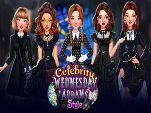 Permainan Gaya Addams Rabu Selebriti secara online