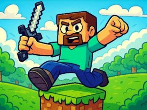 Permainan Minecraft Parkour Trials secara online