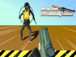 Permainan Gabungkan Gun FPS Menembak Zombie secara online