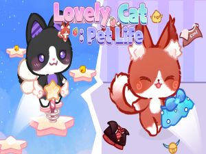 Permainan Kehidupan hewan peliharaan kucing yang indah secara online