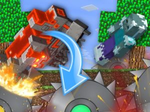 Permainan The Mobs Farm in Mineblock! secara online
