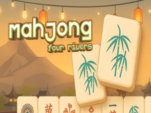 Permainan Mahjong Four Rivers secara online