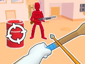 Permainan Stickman Archer: Menembak panah di Reds secara online
