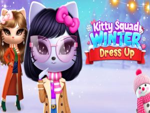 Permainan Kitty Squad Winter Dress Up secara online