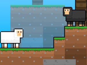 Permainan Skyblock domba yang lucu secara online