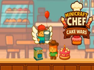 Permainan Minicraft Chef Cake Wars secara online
