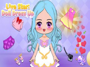 Permainan Dress Up Star Live Star secara online