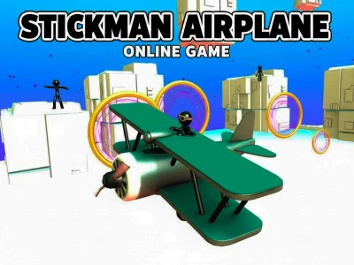 Permainan Pesawat Stickman secara online
