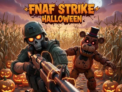Permainan FNAF Menyerang Halloween secara online Permainan FNAF Menyerang Halloween secara online
