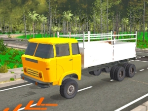 Permainan Pengemudi truk kargo yang mustahil 2025 secara online