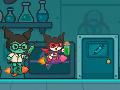 Permainan Pelarian Lab Kitty Kuro secara online