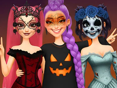 Permainan Dandanan Halloween K Pop secara online Permainan Dandanan Halloween K Pop secara online
