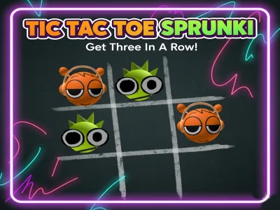 Permainan Sprunki Tic Tac Toe secara online