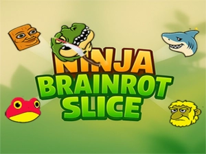 Permainan Ninja Brainrot Slice secara online