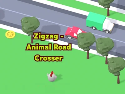 Permainan Jalan Hewan ZigZag secara online