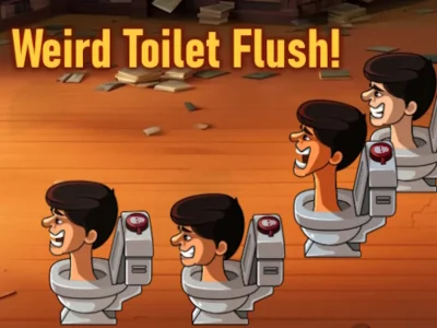 Permainan Siram Toilet yang Aneh! secara online