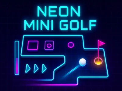 Permainan Golf Mini Neon secara online