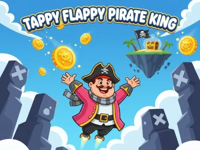 Permainan Raja Bajak Laut Flappy Tappy secara online