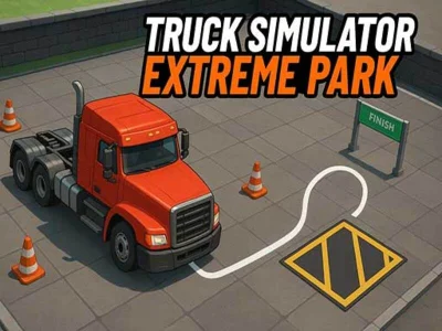 Permainan Taman Ekstrim Simulator Truk secara online