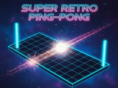 Permainan Pingpong Super Retro secara online