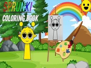 Permainan Buku mewarnai Sprunki secara online