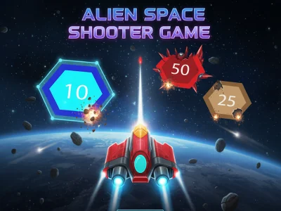 Permainan Game Penembak Luar Angkasa Alien secara online