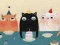 Permainan Kucing Lucu Seluncur secara online