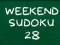 Permainan Sudoku Akhir Pekan 28 secara online