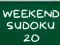 Permainan Sudoku Akhir Pekan 20 secara online