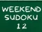 Permainan Sudoku Akhir Pekan 12 secara online