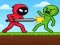Permainan Stickman Merah vs Sekolah Monster secara online