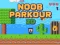 Permainan Noob Parkour 2D secara online