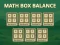 Permainan Saldo kotak matematika secara online Permainan Saldo kotak matematika secara online