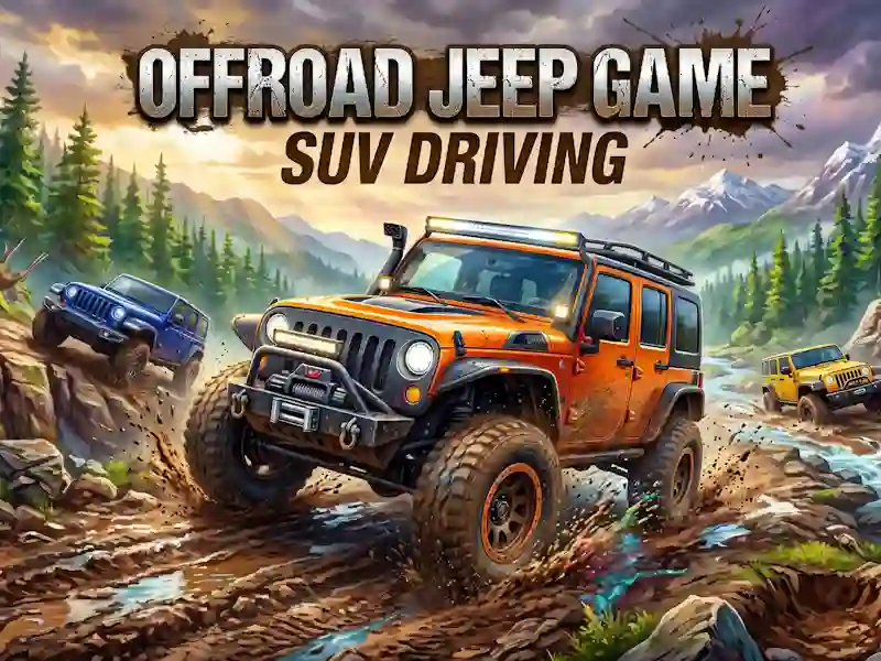Permainan Offroad Jeep Game SUV Driving secara online
