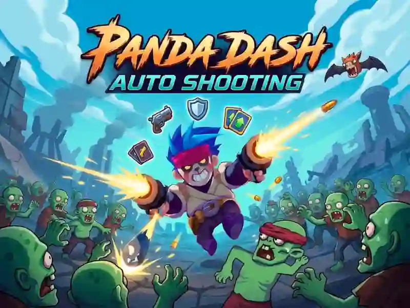 Permainan Panda Dash Auto Shooting secara online