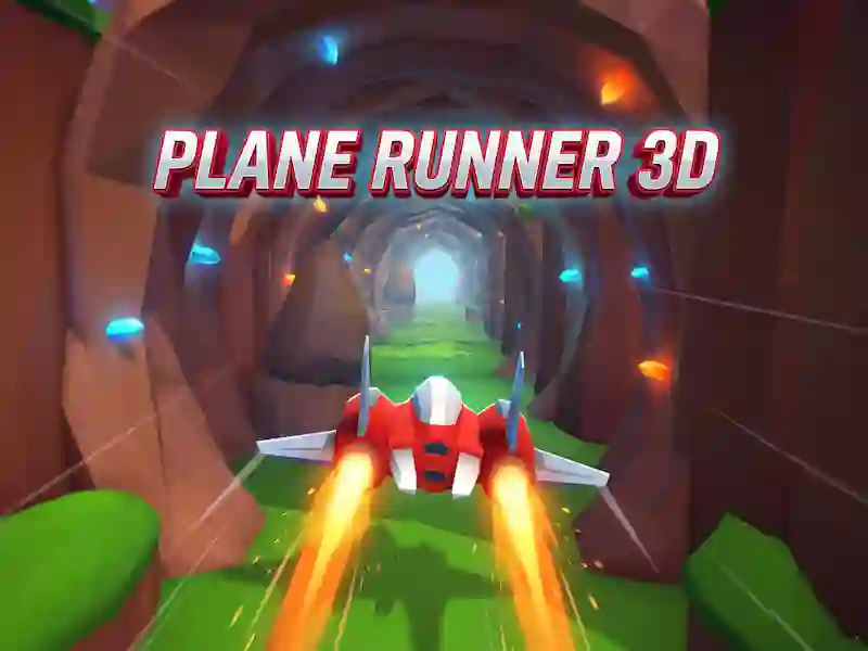 Permainan Plane Runner 3D secara online