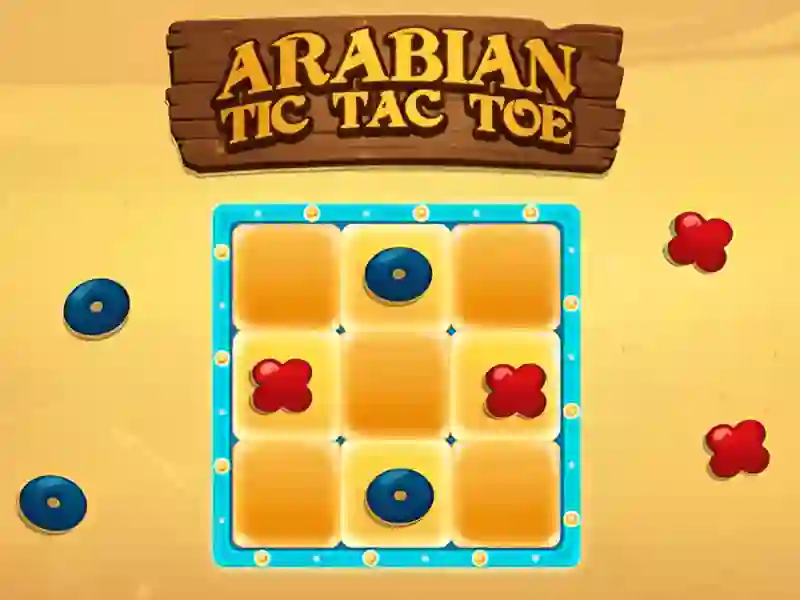 Permainan Tic Tac Toe Arab secara online